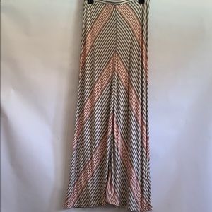 Grey, white, and red skirt